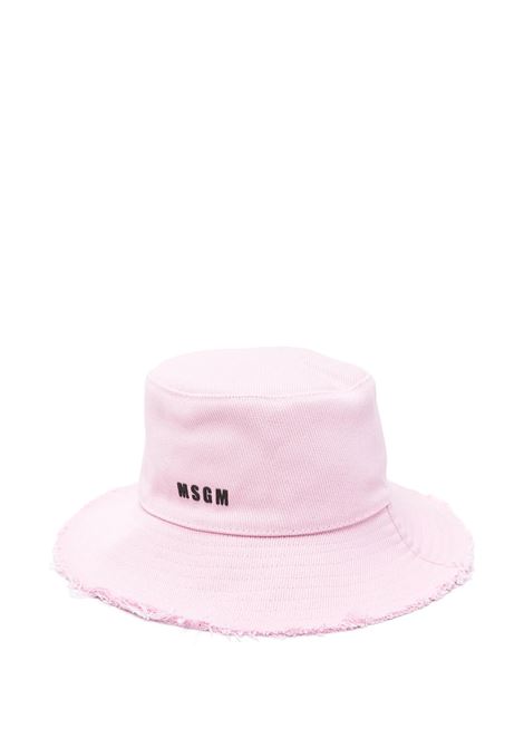 Cappello con ricamo logo MSGM KIDS | S5MSJGCT195MS003